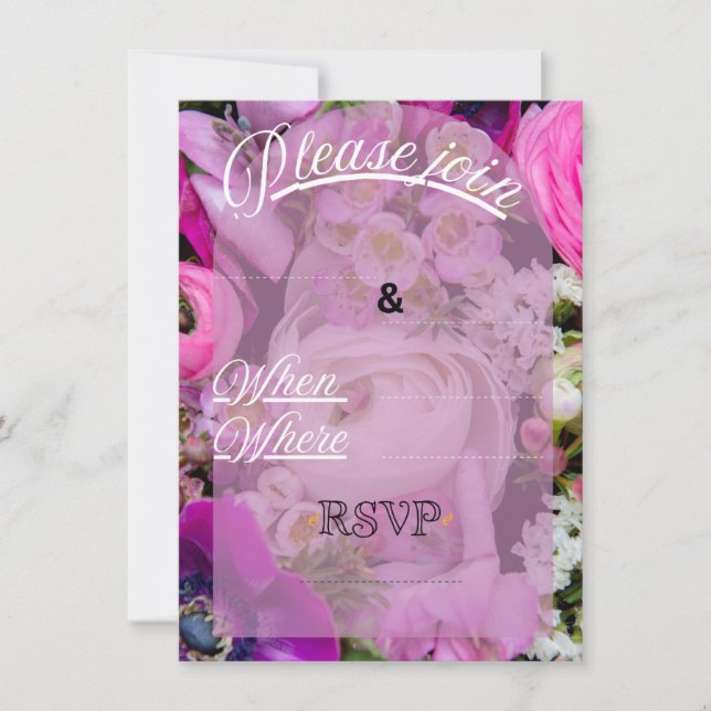 Invitación a la boda (Anverso)