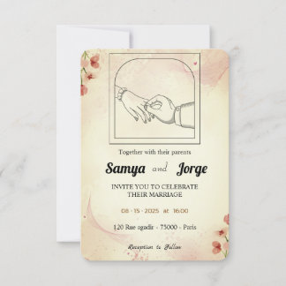 Invitación a la boda