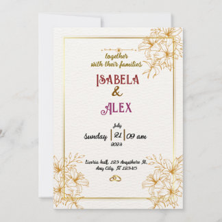 Invitación a la boda