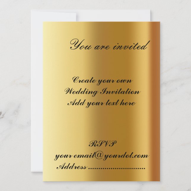 Invitación a la boda 2 (Anverso)