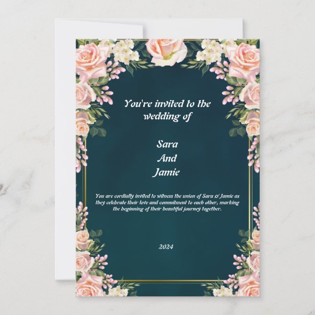 Invitación a la boda 2024 (Anverso)