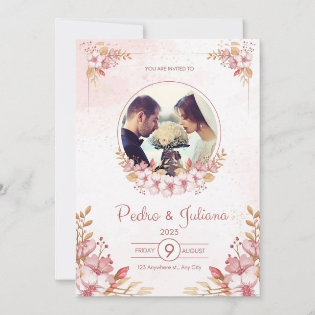 invitación a la boda 2024 (Anverso)