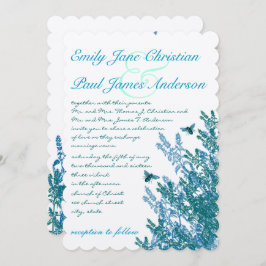 Invitación a la boda #2 de Flores salvajes de colo