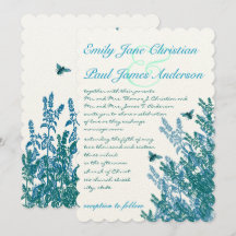 Invitación a la boda #2 de Flores salvajes de colo