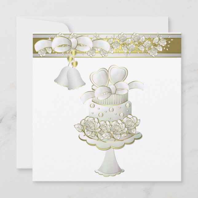 Invitación a la boda: 5,25" x 5,25" (Anverso)