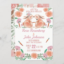 Invitación a la boda acuarela