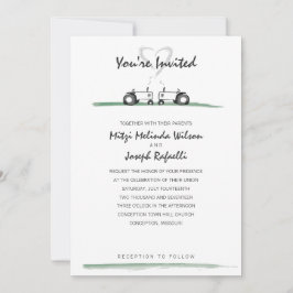 Invitación a la boda agrícola — Estilo clásico