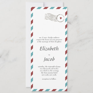 Invitación a la boda // Amor a Airmail