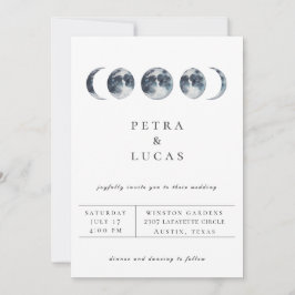 Invitación a la Boda Azul de la Armada Celestial d