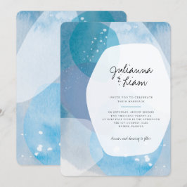 Invitación a la Boda Azul del Pacífico