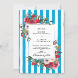 Invitación a la Boda Azul Grotto