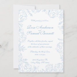 Invitación a la boda barroca