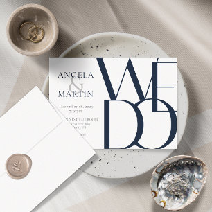 Invitación a la Boda Blanca de la Marina Negrita m