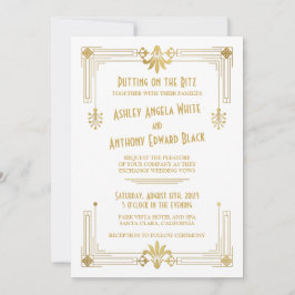 Invitación a la Boda Blanca de Oro de los 2010