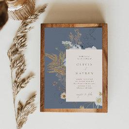 Invitación a la boda botánica Boho