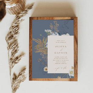 Invitación a la boda botánica Boho