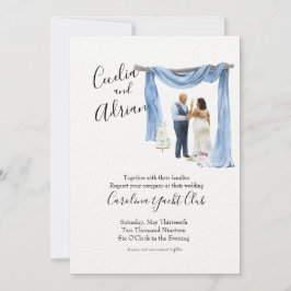 Invitación a la boda botánica de la Primavera de l