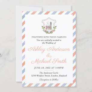 Invitación a la boda británica del té