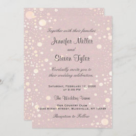 Invitación a la boda | Burbujas de Rubor