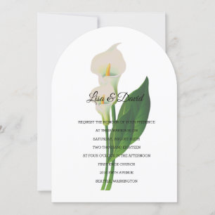Invitación a la boda-Cala Lily