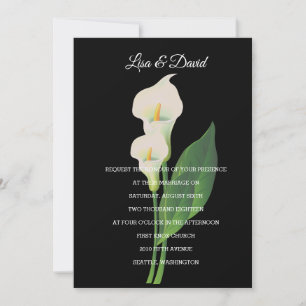 Invitación a la boda-Cala Lily