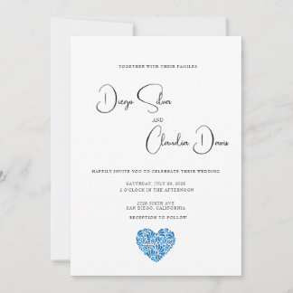 Invitación a la boda cardíaca de Talavera