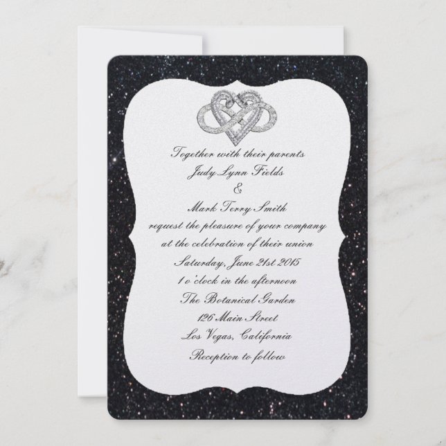 Invitación a la boda cardíaca infinita del Purpuri (Anverso)