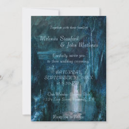 Invitación a la boda| Cascada de montaña