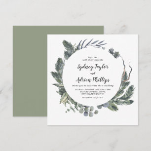 Invitación a la Boda Casual de Invitación a la Ver