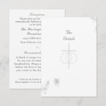 Invitación a la boda católica por la Unidad Nupcia