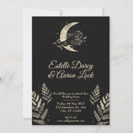 Invitación a la boda celestial por la luna