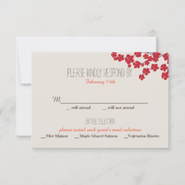 Invitación a la boda china de doble felicidad - RS