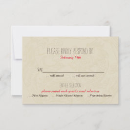 Invitación a la boda china de doble felicidad - RS