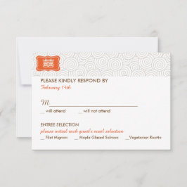 Invitación a la boda china de doble felicidad - RS