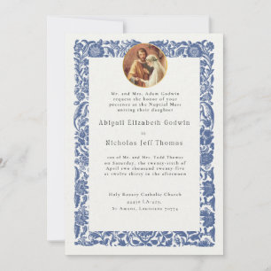 Invitación a la boda clásica