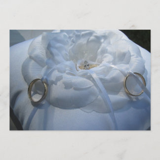Invitación a la boda con anillos
