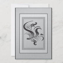 Invitación a la boda con elegancia simple