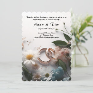 Invitación a la boda con estilo y elegancia