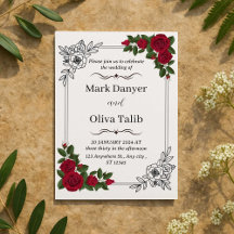 Invitación a la boda con estilo y moda - Personali