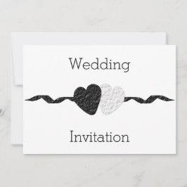 Invitación a la boda contemporánea