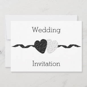 Invitación a la boda contemporánea