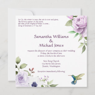 Invitación a la boda cristiana - Canción de Salomó