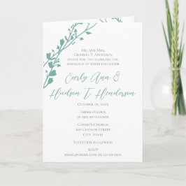 Invitación a la boda cristiana-Dos se convierten e