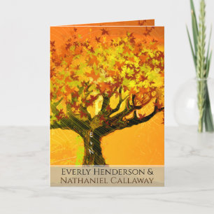 Invitación a la boda cristiana Los dos se conviert