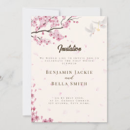 Invitación a la boda cristiana personalizada
