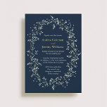 Invitación a la boda de aliento para bebé dulce<br><div class="desc">Elegante y rústico diseño boda floral de bebé de Shelby Allison.</div>