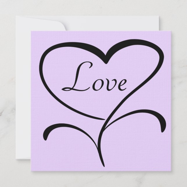 Invitación a la boda de amor (Anverso)