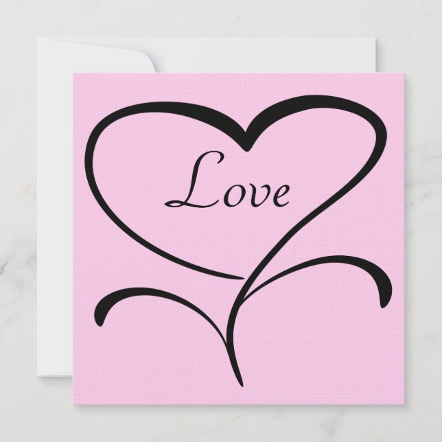 Invitación a la boda de amor (Anverso)