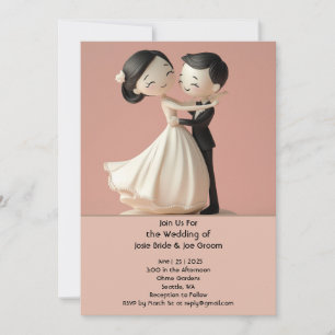 Invitación a la boda de amor alegre