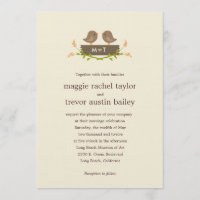 Invitación a la boda de amor dulce